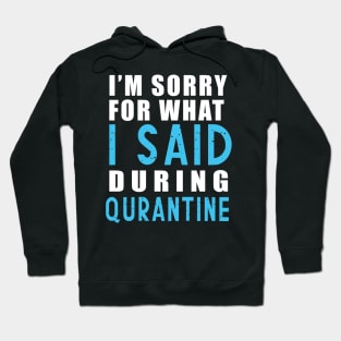 Social distancing - funny sayings during quarantine gift Hoodie